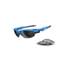 Oakley Fast Jacket Sunglasses, Sky Blue Frame, Black Iridium &amp; Clear Lens OO9097-04