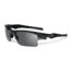 Oakley FAST JACKET XL OO9156 Sunglasses 915618-71 - Polished Black Frame, Black Iridium & P42 Iridium Lenses