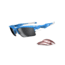 Oakley Fast Jacket Asian Fit XL Sky Blue Frame w/ Black Iridium Lenses Sunglasses OO9163-03