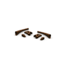 Oakley Flak Jacket Earsock/Nosepad Kit, Rootbeer, ROOKIT000 06-211