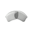 Oakley Flak Jacket XLJ Asia Fit Replacement Lenses, Titanium Clear Iridium, ROO9009CB 13-785