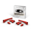 Oakley Flak Jacket Earsock/Nosepad Kit - Red 06-214