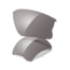 Oakley Flak Jacket XLJ Replacement Lens Kit - Slate Iridium 16-585