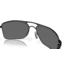 Oakley GAUGE 8 OO4124 Sunglasses 412402-62 - Matte Black Frame, Prizm Black Polarized Lenses