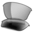 Oakley Half Jacket 2.0 XL Replacement Lenses, Clear 41-756