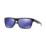 Oakley HOLSTON OO9334 Sunglasses 933409-58 - Matte Black Frame, Violet Iridium Lenses