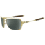 Oakley Inmate Polished Gold Frame w/ Dark Grey Lenses Sunglasses 05-630