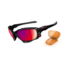 Oakley Jawbone Sunglasses - Polished Black Frame w/ OO Red Iridium Polar &amp; Persimmon Lenses 26-223
