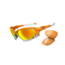 Oakley Jawbone Sunglasses - Atomic Orange Frame w/ Fire Irdium Vented Array Lenses 04-206