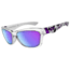 Oakley Jupiter Sold Out Clear Frame w/ Violet Iridium Lenses Sunglasses 24-206
