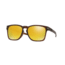 Oakley LATCH SQUARED A OO9358 Sunglasses 935805-55 - Matte Rootbeer Frame, 24K Iridium Lenses