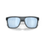 Oakley Leffingwell Sunglasses, Crystal Black Frame, Prizm Deep Water Lens, Polarized, 57, OO9100-910005-57