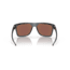 Oakley Leffingwell Sunglasses, Crystal Black Frame, Prizm Deep Water Lens, Polarized, 57, OO9100-910005-57
