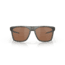 Oakley Leffingwell Sunglasses, Matte Grey Smoke Frame, Prizm Tungsten Lens, 57, OO9100-910002-57