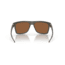 Oakley Leffingwell Sunglasses, Matte Grey Smoke Frame, Prizm Tungsten Lens, 57, OO9100-910002-57