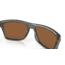 Oakley Leffingwell Sunglasses, Matte Grey Smoke Frame, Prizm Tungsten Lens, 57, OO9100-910002-57
