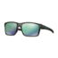 Oakley MAINLINK OO9264 Sunglasses 926404-57 - Grey Smoke Frame, Jade Iridium Lenses