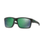 Oakley Mainlink OO9264 Sunglasses 926434-57 - Matte Black Frame, Prizm Jade Polarized Lenses