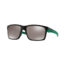 Oakley Mainlink OO9264 Sunglasses 926436-57 - Matte Black Frame, Prizm Black Polarized Lenses