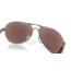 Oakley OO4079 Feedback Sunglasses - Women's, Polished Chrome Frame, Prizm Sapphire Polarized Lenses, 407933-59