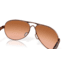 Oakley OO4079 Feedback Sunglasses - Women's, Rose Gold Frame, VR50 Brown Gradient Lens OO4079-01