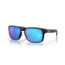 Oakley OO9102 Holbrook Sunglasses, Matte Black Frame, Prizm Sapphire Polarized Lenses, OO9102-9102F0-55