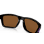 Oakley OO9102 Holbrook Sunglasses, Matte Black Frame, Prizm Violet Lenses, OO9102-9102K6-55
