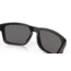 Oakley OO9102 Holbrook Sunglasses, Matte Black Frame, Red Idrium Lenses, OO9102-36