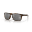 Oakley OO9102 Holbrook Sunglasses, Matte Brown Tortoise Frame, Prizm Black Lenses, OO9102-9102F4-55