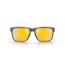 Oakley OO9102 Holbrook Sunglasses, Matte Carbon Frame, Prizm 24K Polarized Lens, 55, OO9102-9102W4-55