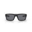 Oakley OO9367 Drop Point Sunglasses, Matte Black Frame, Grey Lenses, 936701-60