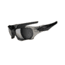 Oakley Pit Boss II Mens Sunglasses Matte Black Frame, Black Iridium Polarized Lens OO9137-01