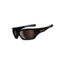Oakley Pit Bull Sunglasses - Metallic Black Frame w/ OO Black Iridium Polarized Lenses OO9127-05