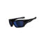 Oakley Pit Bull Sunglasses - Polished Black Frame w/ Deep Blue Polarized Lenses OO9127-09