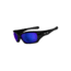 Oakley Pit Bull Sunglasses - Polished Black Frame w/ Shallow Blue Polarized Lenses OO9127-10