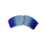 Oakley Quarter Jacket Polarized Replacement Lenses, Prizm Salt Water, ROO9200AY 2276