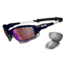 Oakley Racing Jacket Mens Sunglasses Polished Navy Frame, VR28 Blue Iridium and Grey Lens OO9171-17