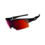 Oakley Radar XL Blades Polished Black Frame w/ Light +Red Lenses Men's Sunglasses 09-744