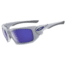 Oakley Scalpel White Chrome Frame w/ Ice Iridium Polarized Lenses Sunglasses OO9095-07