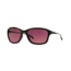 Oakley SHE'S UNSTOPPABLE OO9297 Sunglasses 929701-57 - Polished Black Frame, Rose Gradient Polar Lenses