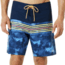 Oakley 18 Inches Seemless Striped Boardshort - Mens, Fathom, 36, 482411-6AC-36