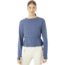 Oakley Luxe Crewneck Fleece - Womens, Blue Indigo, Extra Large, 561326-68D-XL