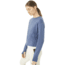 Oakley Luxe Crewneck Fleece - Womens, Blue Indigo, Extra Large, 561326-68D-XL