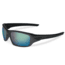 Oakley SI Valve Sunglasses,Matte Black Frame,Rectangle Prizm Maritime Lens OO9236-24