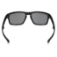 Oakley Silver Foldable Sunglasses Matte Black Frame, Black Iridium Polarized Lens-OO9246-04