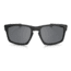 Oakley Silver Foldable Sunglasses Matte Black Frame, Black Iridium Polarized Lens-OO9246-04