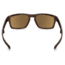 Oakley Silver Foldable Sunglasses Matte Dark Amber Frame, Tungsten Iridium Polarized Lens-OO9246-05