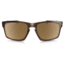 Oakley Silver Foldable Sunglasses Matte Dark Amber Frame, Tungsten Iridium Polarized Lens-OO9246-05