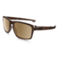 Oakley Silver Foldable Sunglasses Matte Dark Amber Frame, Tungsten Iridium Polarized Lens-OO9246-05