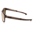 Oakley Silver Foldable Sunglasses Matte Dark Amber Frame, Tungsten Iridium Polarized Lens-OO9246-05